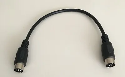 Din 8 Pin Large Din Male-Male 1 Ft Speaker Data Connecting Wire Cable • $10.95