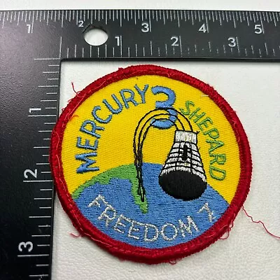 VINTAGE MERCURY 3 NASA Astronaut Space Mission Patch 381G • $6.95