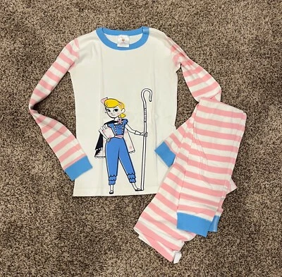 $14.99 • Buy Girls Hanna Andersson Long John Pajama Set~size 150 (us12) Toy Story 4