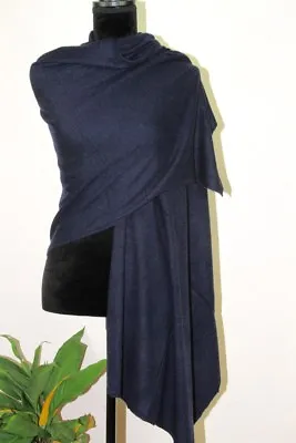 100% Hand Knit Wrap Cashmere Shawl Blanket Pashmina Soft Warm Mens Ladies Gift • £47.99