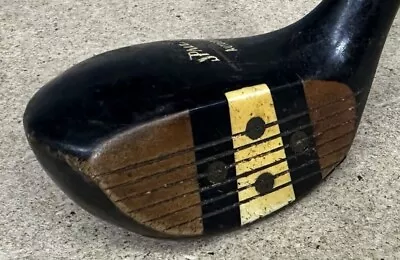 Vintage Antique Wood Metal Golf Club Driver Spalding 3350 Autograph #3 • $19.95