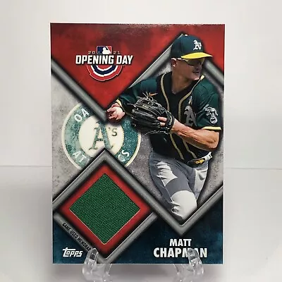 Matt Chapman 2021 Topps Opening Day Relic Patch Oakland A's MLB ODR-MCH • $5.49