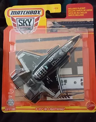 Matchbox  2024 Sky Busters LOCKHEED MARTIN F-35B LIGHTNING Includes Playmat • $22