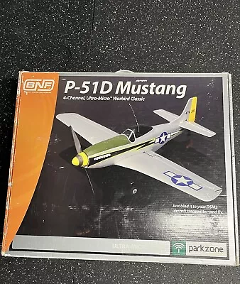 BNF UMX ParkZone P-51D Mustang • $80