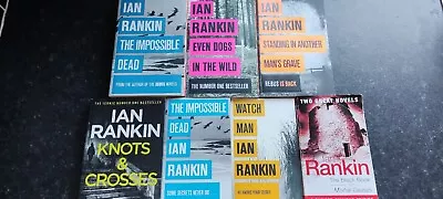 Ian Rankin Book Bundle X 7 Books Rebus Etc. Very Good Condition Free Delivery. • £14.99