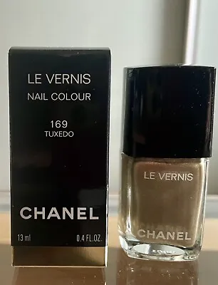 Chanel Le Vernis Nail Colour 169 Tuxedo Gold Nail Polish 13ml New In Box • £25