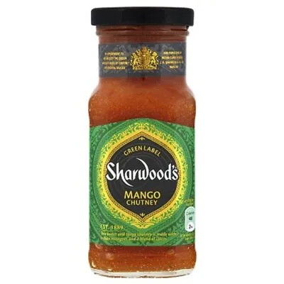 Sharwood'S Green Label Mango Chutney 6 X 227G • £18.49