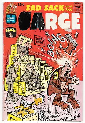 Sad Sack And The Sarge #82 ~ 1970 Harvey Comics ~ George Baker Mutsy • $14.56
