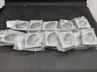 $9.99 • Buy Lot Of 10 Candy Cream Cheese Mint Grey Rubber Molds EGG Shape NEW