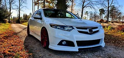 Front Lip FOR Modulo Bumper For Honda Accord 8 VIII / Acura TSX CU/CW 2008-2014 • $329