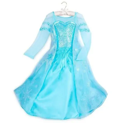 Disney Store Exclusive Frozen Princess Elsa Dress Costume 7-8 NWT • $39.99