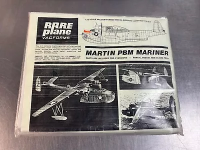 Rare Planes Vacforms Martin PBM Mariner Airplane 1/72 Scale Model Kit NEW • $29.99