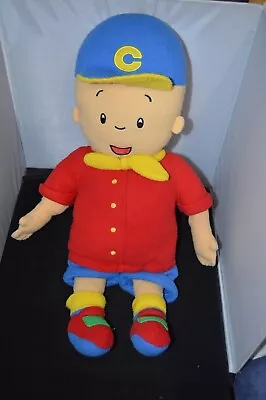 Vintage CAILLOU Cartoon PBS Kids 23  Plush Doll Toy Rare B6 Plush • $17.15