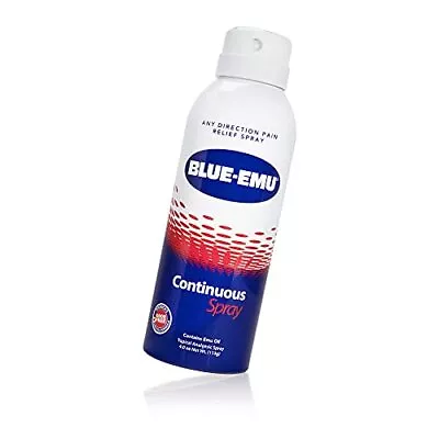 $18.29 • Buy Blue-Emu Pain Relief Spray For Muscle Joint & Bruises Fast Drying Support W/ Em