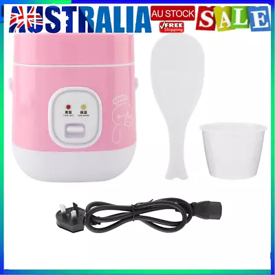 1.2L Pink Mini Electric Cooker Rice Cooker For Home Dormitory Use 220V AU Plug. • $34.48