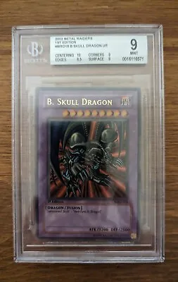 Yu-Gi-Oh MRD-018 B. Skull Dragon 1st Ed Ultra Rare; BGS 9 Mint With Subgrades • $425