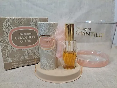 Vtg Houbigant Chantilly Spray Perfumed Talc Gift Set  • $9.99