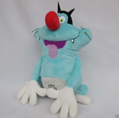 NEW Oggy And The Cockroaches On Cardboard Plush Toys Doll 35cm Gift UK • £12.99