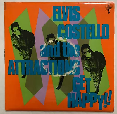 Elvis Costello And The Attractions: Get Happy!! F Beat UK W/poster • $10