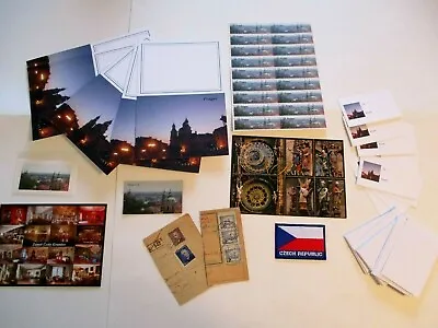 $40.12 • Buy Prague Czech Republic 53 Items Magnet Patch Stamps Stickers Souvenir Kit #2