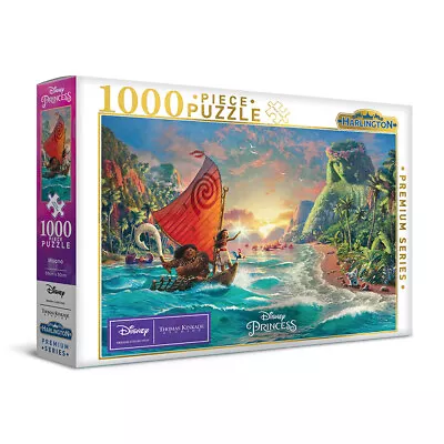 1000pc Harlington Thomas Kinkade Kids/Family Puzzle Disney Moana 8yrs+ 69x50cm  • $39