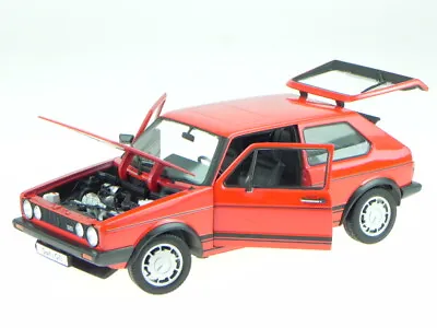VW Golf 1 GTI  Red Diecast Model Car 18039 Welly 1/18 • $99.90
