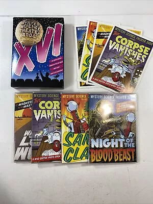 Mystery Science Theater 3000 MST3K XVI 4 DVD Set W/ Posters NO Tom Servo Figure • $25.64