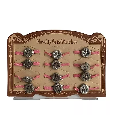 Vintage Novelty Wrist Watches Store Display Board With Contents • $74.95