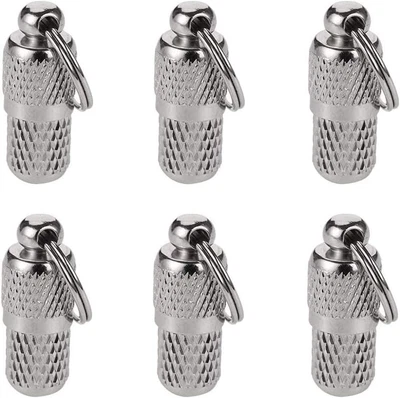 £5.51 • Buy SUSSURRO 6 Pack Pet ID Tags,Tag Barrel Tube With Address Name Label,Anti -Lost