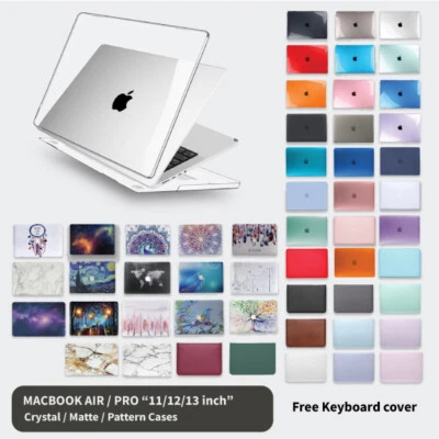 $16.69 • Buy Crystal Matte Pattern Hard Case Shell For MacBook Air 11 Inch 13  Retina Pro