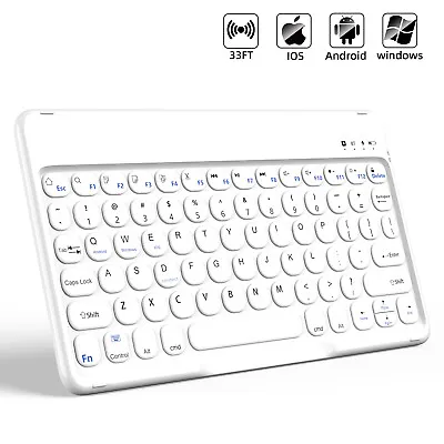 Mini Wireless Bluetooth Keyboard Rechargeable For Windows PC Mac IPhone Tablet • $15.95