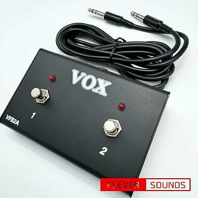 Vox VFS-2A Footswitch For Valvetronix/AC30VR/AC15VR/AC15C1(X)/AC30C2(X) W/Cable • $64.49