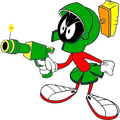 Marvin The Martian Kids Decal Usa Sticker Car Truck Window Bumper Laptop Wall • $29.99