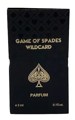 Jo Milano Game Of Spades Wildcard Parfum Spray Vial SAMPLE • $6.95