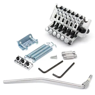 Electric Guitar Double Locking Tremolo Bridge For Floyd Rose Style Guitar CR • $39.99