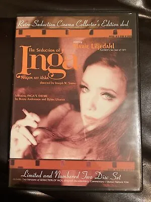 The Seduction Of Inga (Numbered Limited DVD OOP Marie Liljedahl • $60