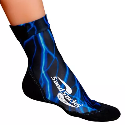 Sand Socks Sand Socks Blue Lightning (Bl-Ss) • $27.99