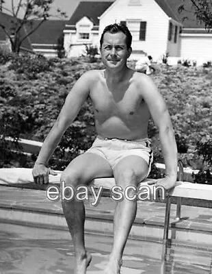 GEORGE MONTGOMERY   BARECHESTED BEEFCAKE     8X10 PHOTO Geo54 • $14.99