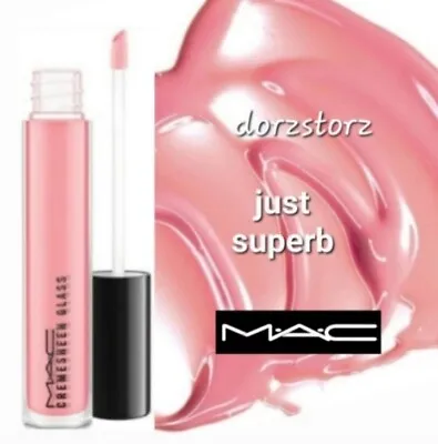 MAC Cremesheen Glass Lipglass *JUST SUPERB* / .09 Oz / New In Box • $29.50