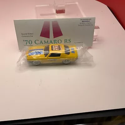 Hot Wheels 17th Nationals ‘70 Camaro Car In Baggie Real Riders Unopened • $75