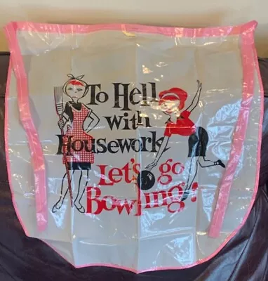 Lot Of 6 Vintage Plastic Novelty Joke Bowling Aprons NOS In Original Packaging  • $14.99