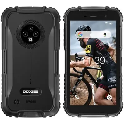 DOOGEE S35 Dual 4G Rugged Smartphone 3GB + 16GB Android 4350mAh IP68 Phone GPS • £59