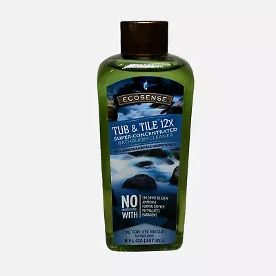 Melaleuca Ecosense Tub & Tile 12x Super Concentrate Bathroom Cleaner 8 Oz USA • $16.95