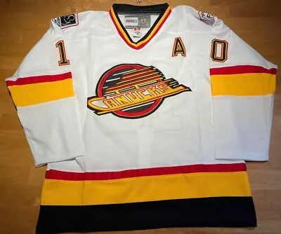 NHL Hockey Vintage Vancouver Canucks Pavel Bure #10 Sewn Jersey 50 Large CCM • $160