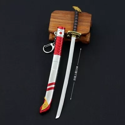 Arabian Sultan Sword Letter Opener Mini Keychain Katana Miniatures Model 1:6 • $16.99