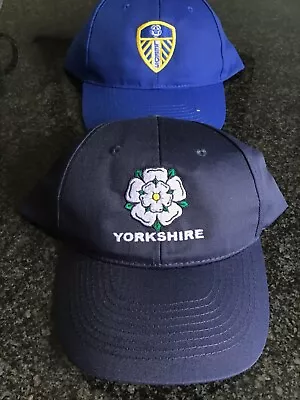 Adults Children’s Leeds Yorkshire Rose Cotton Mix Baseball Cap Fully Adjustable • £8.79