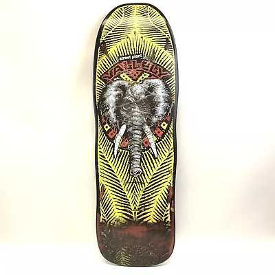 Mike Vallely Street Plant Yellow Skateboard Deck; Public Domain Elephant Signed • $199.99