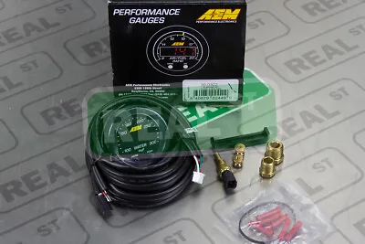 AEM X Series Water Temp Gauge 100-300F Black/Black 30-0302 • $215.95