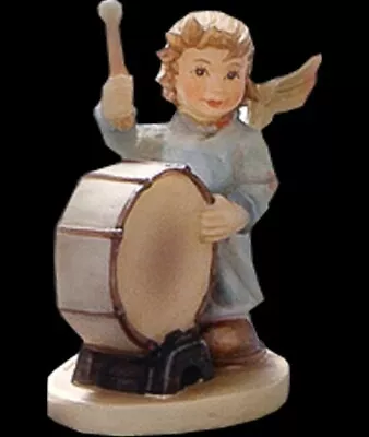 M I Hummel Angelic Drummer Miniature Figurine 828115 NEW BOX Mint Condition • $12.50