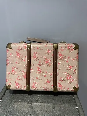 £24 • Buy Vintage Chic Style Floral Print Decorative Storage Suitcase: L37xW25xH9cm: Gift